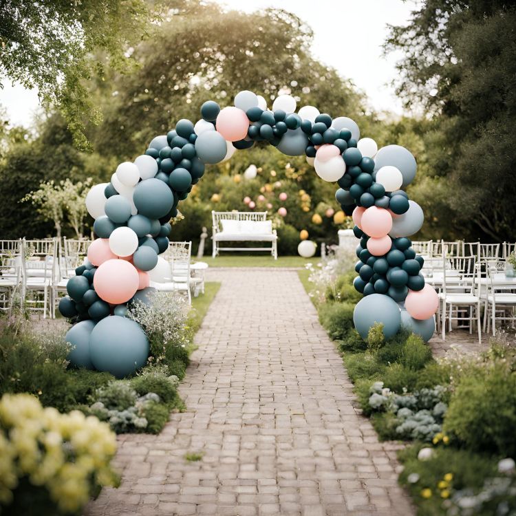 Full balloon arch