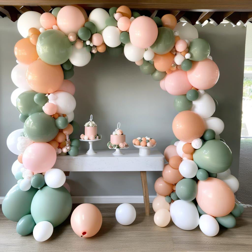 Full balloon arch